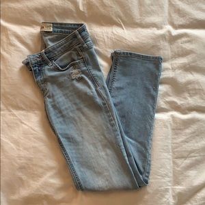 Light washed jeans